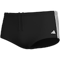 Sunga Masculina adidas 3 Listras PRETO/BRANCO