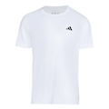 Camiseta Masculina adidas Own The Run 3 Listras BRANCO/PRETO