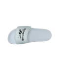 Chinelo Unissex Reebok Slide Velcro BRANCO/PRETO
