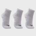 Meia Cano Curto Mizuno Prime - 3 Pares - Unissex BRANCO