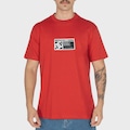 Camiseta DC Shoes Athletic Skt Masculina VERMELHO