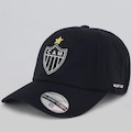 Boné Adulto Atlético Mineiro Aba Curva PRETO