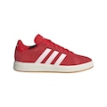 Tênis Feminino adidas Grand Court Base Suede VERMELHO/BRANCO