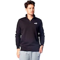 Blusão Puma Ess No. 1 Logo Half-Zip Masculino PRETO