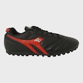 Chuteira Society Masculino Mathaus Azzurra 029 PRETO/VERMELHO