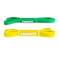 Super Band Yangfit Elástico Extensor Leve e Médio PRETO