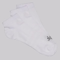 Meia Cano Invisível adidas Sportswear - 3 Pares - Unissex BRANCO