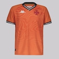 Camisa do Vasco 25/26 Kappa Goleiro Infantil LARANJA