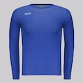 Camisa Manga Longa do Goiás 24/25 Gr33n Térmica Treino Atleta Infantil AZUL