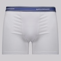 Cueca Boxer Lupo Algodão com Elastano Masculina BRANCO