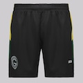 Calção do Goiás 24/25 Gr33n Treino Goleiro Masculino PRETO