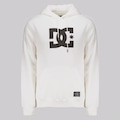 Blusão de Moletom Masculino DC com Capuz Star BRANCO
