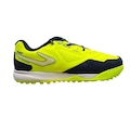 Chuteira Society Infantil Topper Dominator Club V AMARELO/AZUL ESCURO