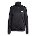 Jaqueta Feminina adidas 3 Stripes PRETO/BRANCO
