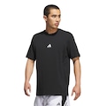 Camiseta Masculina Adidas Basketball PRETO/BRANCO