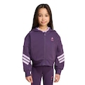 Jaqueta Top Infantil Adidas Unissex Disney Minnie Mouse Track ROXO/ROSA