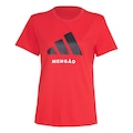 Camiseta Feminina Adidas CR Flamengo VERMELHO/ROXO