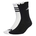 Meia Unissex Adidas Glow Sock - 2 Pares BRANCO/PRETO