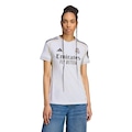 Camisa I Real Madrid 25/26 Feminina Adidas BRANCO