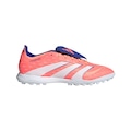 Chuteira Society Adulto Adidas Predator League Fold-Over LARANJA/BRANCO