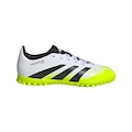 Chuteira Society Infantil Adidas Predator Club BRANCO/PRETO