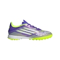 Chuteira Society Adulto Adidas F50 League ROXO/BRANCO