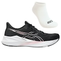 Tênis Feminino Asics Versablast 4 + Par de Meia PRETO/ROSA