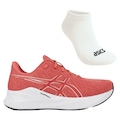 Tênis Feminino Asics Versablast 4 + Par de Meia ROSA/BRANCO