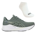 Tênis Feminino Asics Versablast 4 + Par de Meia CINZA CLA/BRANCO