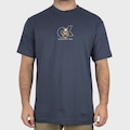 Camiseta Okenheads Basica Silk Fire Logo Masculina CINZA