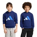 Blusão de Moletom com Capuz Infantil Adidas Essentials AZUL CLA/BRANCO
