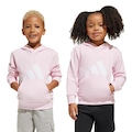 Blusão de Moletom com Capuz Infantil Adidas Essentials ROSA CLA/BRANCO