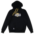 Blusão de Moletom Masculino New Era NBA Los Angeles Lakers All Street PRETO