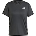 Camiseta Feminina Adidas Essentials 3 Listras PRETO/BRANCO