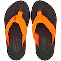 Chinelo Kenner Legend Pro Dedo Masculino PRETO/LARANJA
