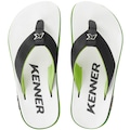 Chinelo Unissex Kenner Kivah Line VERDE CLARO/PRETO