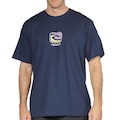 Camiseta Masculina Rip Curl Archive Mixed Logo W25 AZUL ESCURO