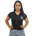 Camisa do Atlético Mineiro 2013 RetrôMania Feminina PRETO
