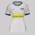 Camisa do Brasil Volt Vôlei CBV 25 Feminina BRANCO