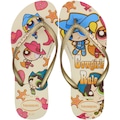 Chinelo Havaianas Warner Classic Feminino BEGE