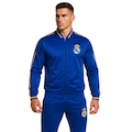 Agasalho Real Madrid Conjunto Masculino Jaqueta Calça Balboa AZUL