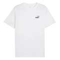 Camiseta Masculina Puma Essentials Small No.1 Bordada BRANCO