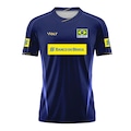 Camisa Vôlei Brasil Volt 2025 Jogo 2 Masculina AZUL