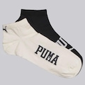 Meia Cano Curto Puma Sapatilha Everday 2 Logo Pares NAO SE APLICA