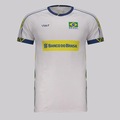Camisa Volt Brasil Vôlei CBV 2025 Masculina BRANCO