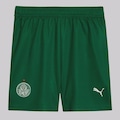 Calção Puma Palmeiras II 2025 Infantil VERDE