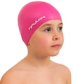 Touca de Natação Infantil Poker Silicone Power ROSA