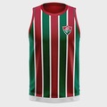 Camiseta Regata Masculina do Fluminense Braziline Division VERDE/VERMELHO