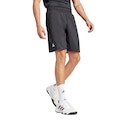 Shorts adidas Club 3 Listras 7" Masculino PRETO/BRANCO