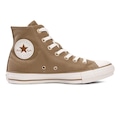 Tênis  Cano Alto Feminino Converse Chuck Taylor All Star Summer Metals MARROM/OURO